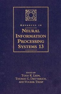 Enlarge image Cover: Advances in Neural Information Processing Systems 13 - Bradford Books