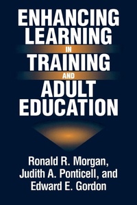 Enlarge image Cover: Enhancing Learning in Training and Adult Education - Praeger Publishers Inc