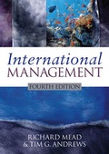 Cover: International Management - Wiley-Blackwell