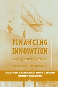 Cover: Financing Innovation in the United States, 1870 to Present - MIT Press