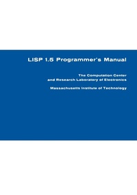 Abbildung von: LISP 1.5 Programmer's Manual - MIT Press