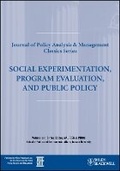 Cover: Social Experimentation, Program Evaluation, and Public Policy - Wiley-Blackwell