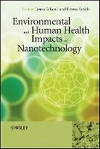 Enlarge image Cover: Environmental and Human Health Impacts of Nanotechnology - Wiley-Blackwell