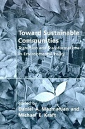 Cover: Toward Sustainable Communities - MIT Press