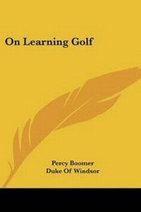 Enlarge image Cover: On Learning Golf - Kessinger Publishing