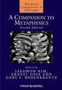 Cover: A Companion to Metaphysics - Wiley-Blackwell
