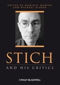 Cover: Stich and His Critics - Wiley-Blackwell