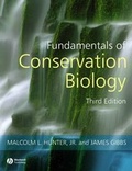 Cover: Fundamentals of Conservation Biology - Wiley-Blackwell