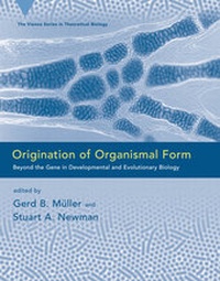 Enlarge image Cover: Origination of Organismal Form - MIT Press