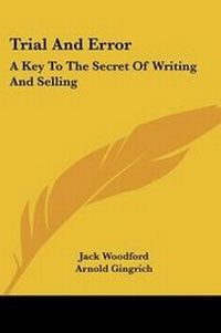 Enlarge image Cover: Trial And Error - Kessinger Publishing
