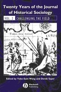 Cover: Twenty Years of the Journal of Historical Sociology - Wiley-Blackwell