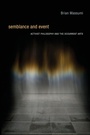 Cover: Semblance and Event - MIT Press
