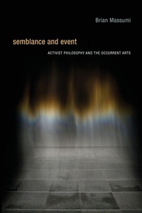 Enlarge image Cover: Semblance and Event - MIT Press
