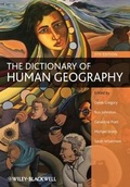 Cover: The Dictionary of Human Geography - Wiley-Blackwell