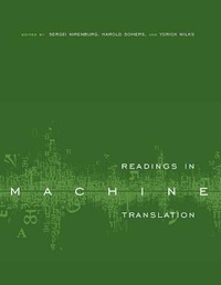 Abbildung von: Readings in Machine Translation - Bradford Books