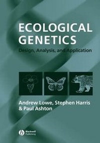 Enlarge image Cover: Ecological Genetics - Wiley-Blackwell