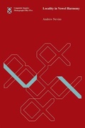 Cover: Locality in Vowel Harmony - MIT Press