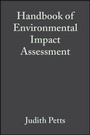 Cover: Handbook of Environmental Impact Assessment - Wiley-Blackwell