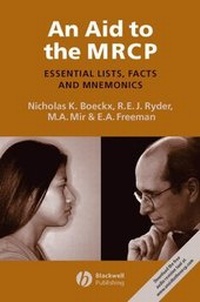 Enlarge image Cover: An Aid to the MRCP - Wiley-Blackwell