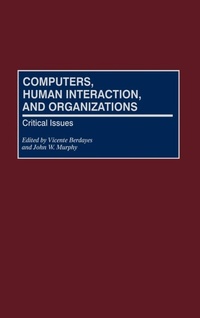 Enlarge image Cover: Computers, Human Interaction, and Organizations - Praeger Publishers Inc