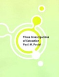 Cover: Three Investigations of Extraction - MIT Press
