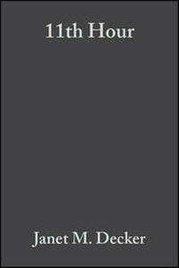 Enlarge image Cover: 11th Hour - Wiley-Blackwell