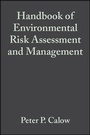 Cover: Handbook of Environmental Risk Assessment and Management - Wiley-Blackwell