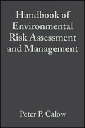 Cover: Handbook of Environmental Risk Assessment and Management - Wiley-Blackwell