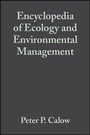 Cover: Encyclopedia of Ecology and Environmental Management - Wiley-Blackwell