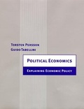 Cover: Political Economics - MIT Press
