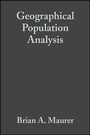 Cover: Geographical Population Analysis - Wiley-Blackwell