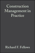 Cover: Construction Management in Practice - Wiley-Blackwell