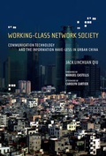 Cover: Working-Class Network Society - MIT Press