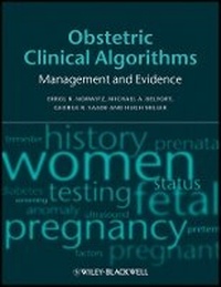 Enlarge image Cover: Obstetric Clinical Algorithms - Management and Evidence - Wiley-Blackwell