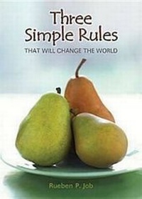 Enlarge image Cover: Three Simple Rules That Will Change the World - Abingdon Press
