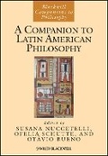 Cover: Companion to Latin American Philosophy - Wiley-Blackwell