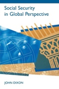 Cover: Social Security in Global Perspective - Praeger Publishers Inc