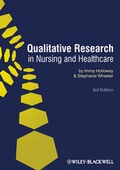 Cover: Qualitative Research in Nursing and Healthcare - Wiley-Blackwell