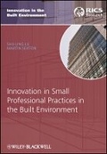 Cover: Innovation in Small Professional Practices in the Built Environment - Wiley-Blackwell