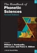 Cover: Handbook of Phonetic Sciences 2e - Wiley-Blackwell