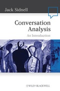 Cover: Conversation Analysis - Wiley-Blackwell