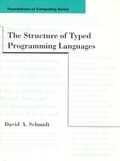 Cover: The Structure of Typed Programming Languages - MIT Press
