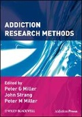 Cover: Addiction Research Methods - Wiley-Blackwell