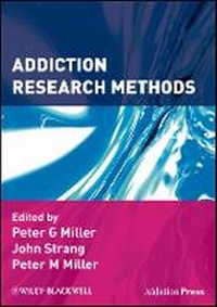 Enlarge image Cover: Addiction Research Methods - Wiley-Blackwell