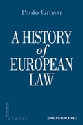 Cover: A History of European Law - Wiley-Blackwell