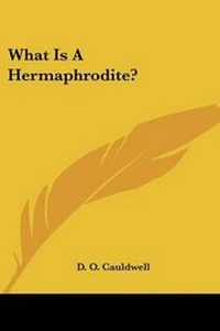 Abbildung von: What Is A Hermaphrodite? - Kessinger Publishing