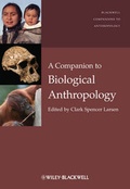Cover: A Companion to Biological Anthropology - Wiley-Blackwell