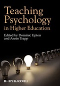 Cover: Teaching Psychology in Higher Education - Wiley-Blackwell