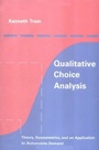 Cover: Qualitative Choice Analysis - MIT Press