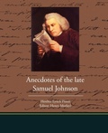 Cover: Anecdotes of the late Samuel Johnson - Book Jungle